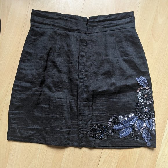 Beautiful Embellished / Embroidered French Connection Skirt - Picture 2 of 6